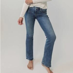 BLANQI Denim Postpartum Belly Support Flare Jeans Size 14